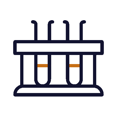 phase 4 testing and performance optimization icon representing system testing quality assurance and IT performance improvement